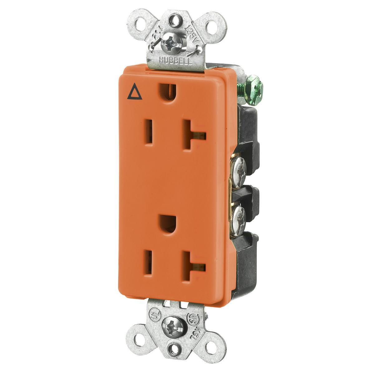 Hubbell Wiring Device-Kellems IG2162 - Straight Blade Receptacles