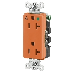 Hubbell Wiring Device-Kellems IG2182 - Straight Blade Receptacles