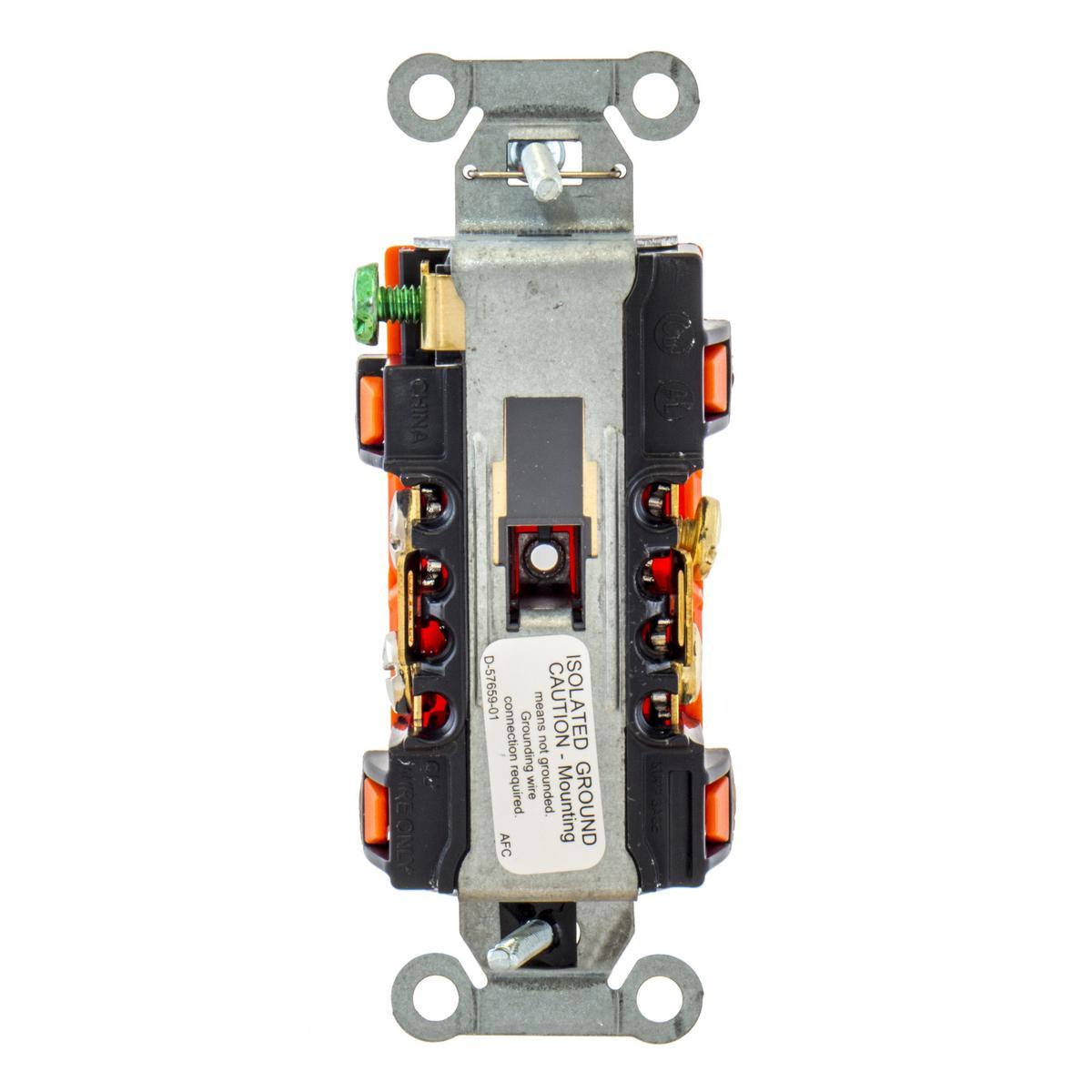 Hubbell Wiring Device-Kellems IG5352 - Straight Blade Receptacles