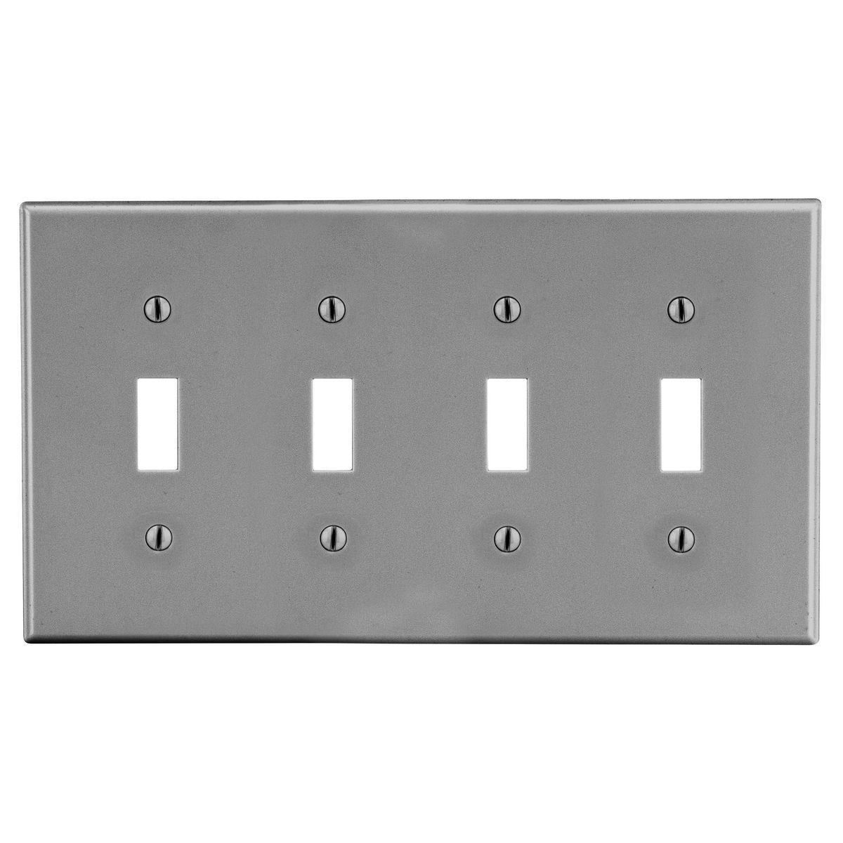 Hubbell Wiring Device-Kellems P4GY - Combination Wallplates