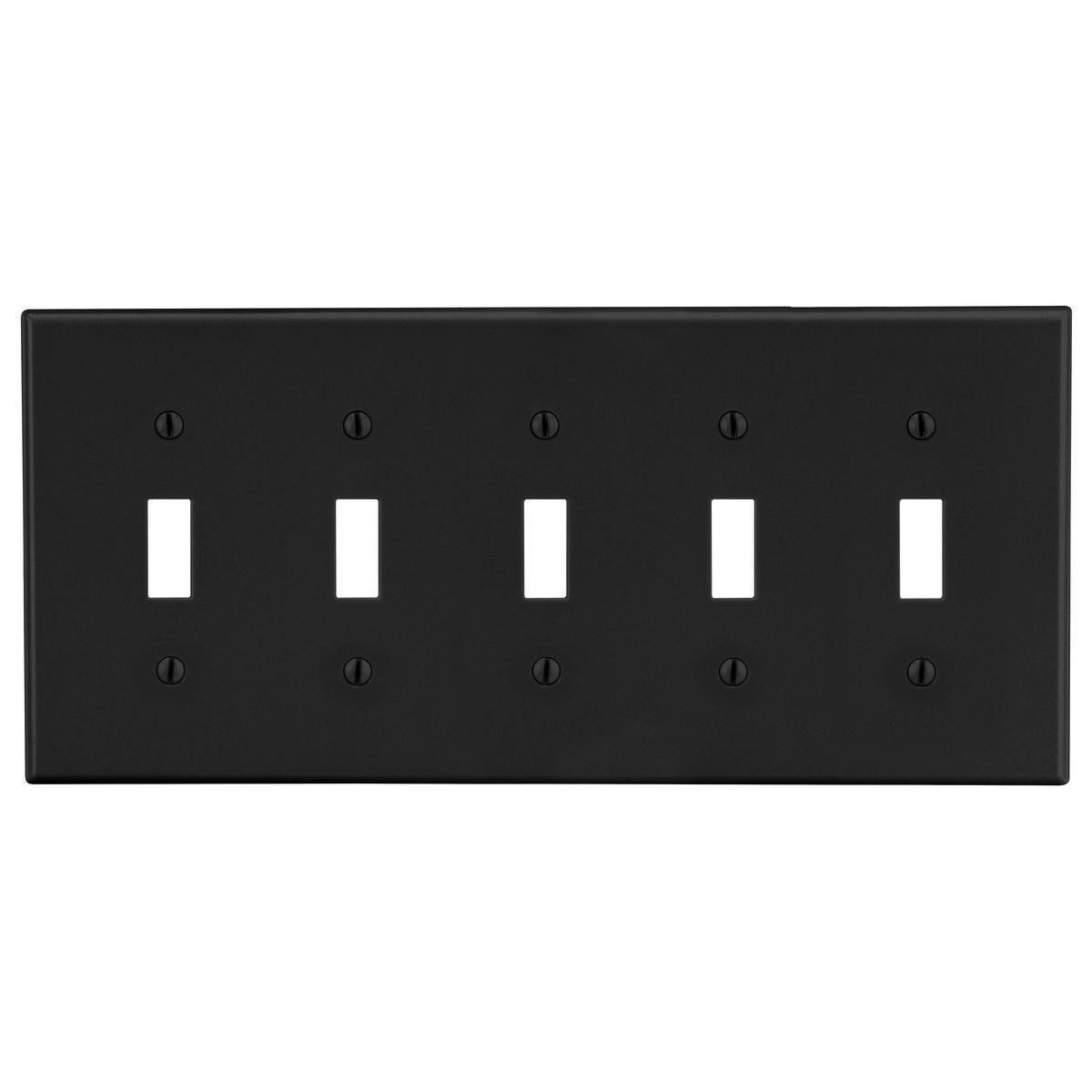 Hubbell Wiring Device-Kellems P5BK - Combination Wallplates