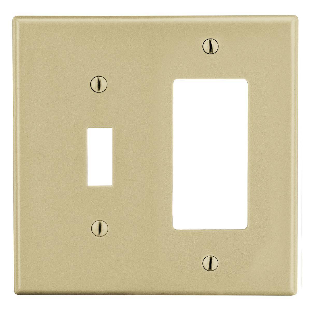 Hubbell Wiring Device-Kellems PJ126I - Combination Wallplates