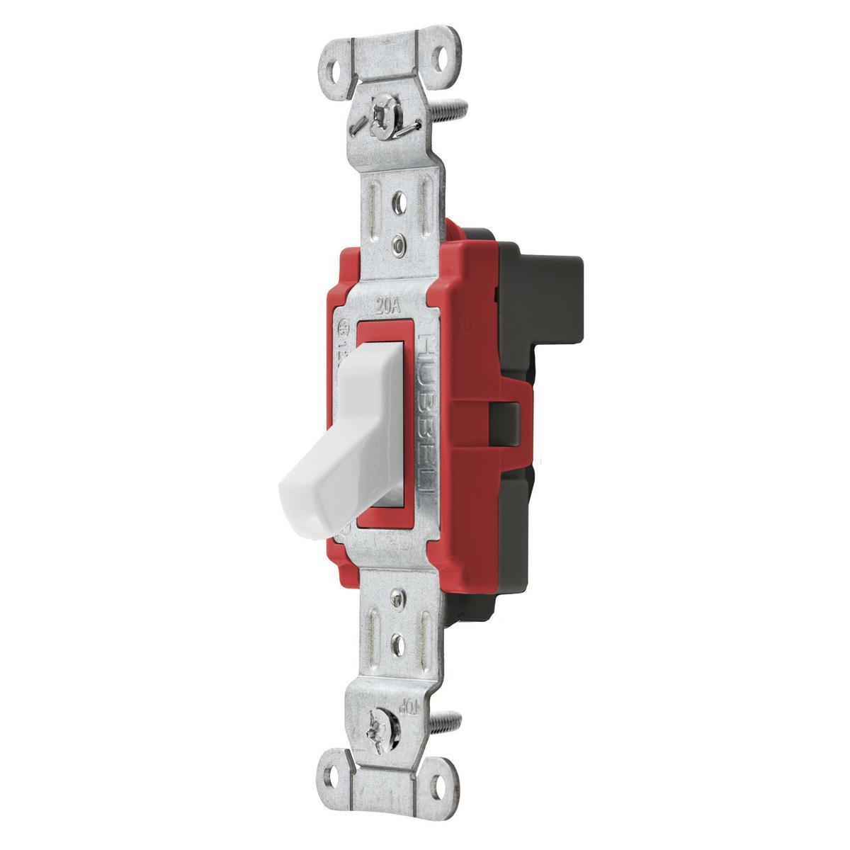 Hubbell Wiring Device-Kellems SNAP1221WNA - Switches
