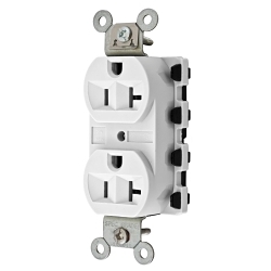 Hubbell Wiring Device-Kellems SNAP5362WA - Straight Blade Receptacles