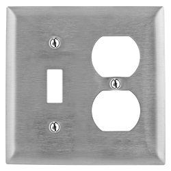 Hubbell Wiring Device-Kellems SS18 - Combination Wallplates