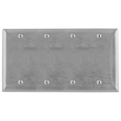 Hubbell Wiring Device-Kellems SS43 - Combination Wallplates