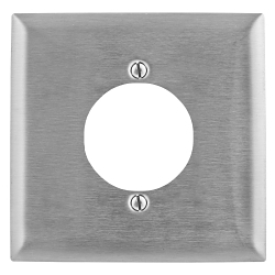 Hubbell Wiring Device-Kellems SS702 - Combination Wallplates