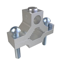 ILSCO AGC-1 ClearChoice® AGC-1 Type AGC Dual Rated Grounding Clamp, 14 to 1/0 AWG Conductor, Aluminum