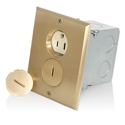 Leviton 25249-FBA - Straight Blade Receptacles