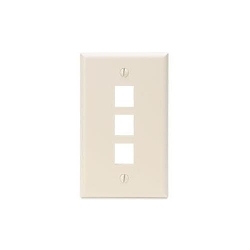 Leviton 41080-3TP - Combination Wallplates