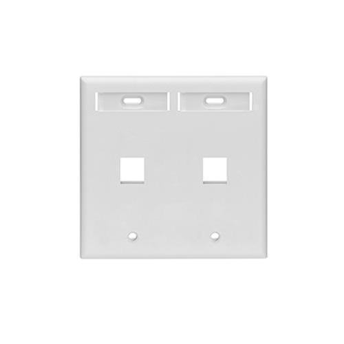 Leviton 42080-2WP - Combination Wallplates