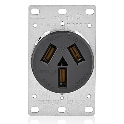 Leviton 5206-S10 - Straight Blade Receptacles