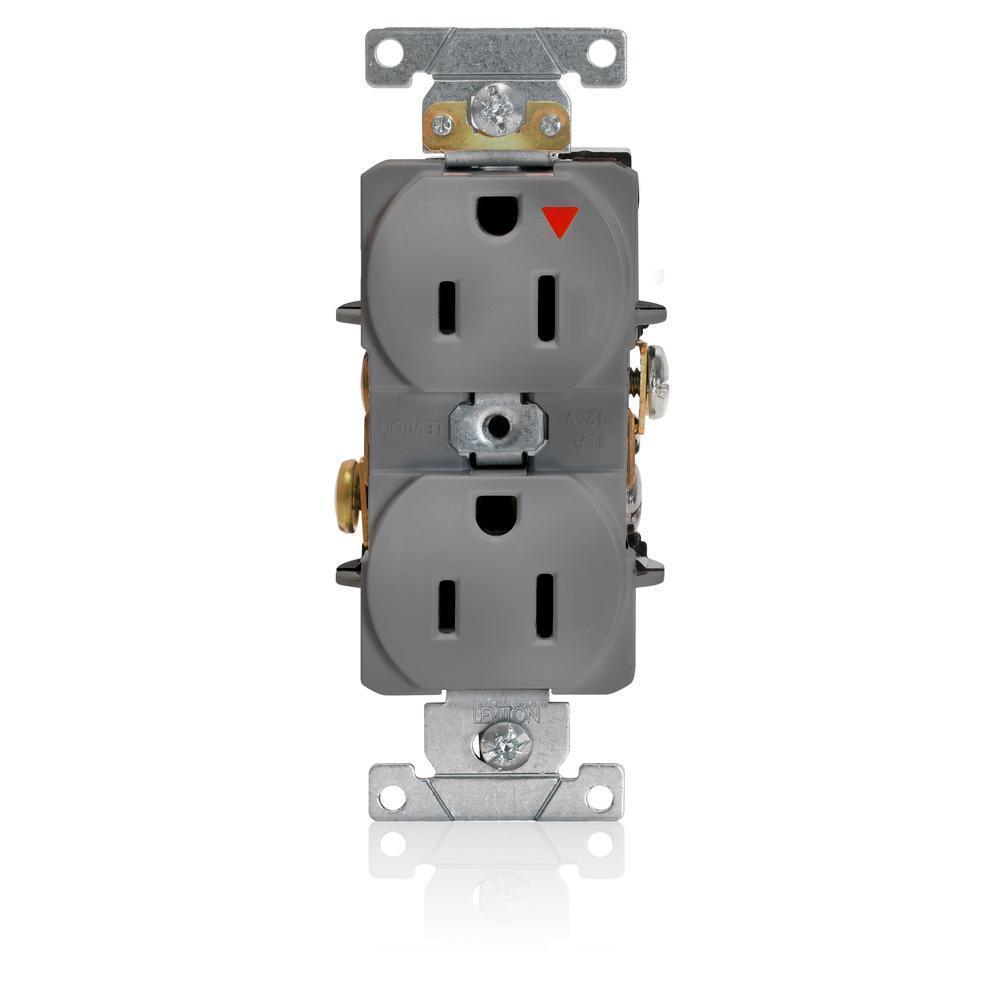 Leviton 5262-IGG - Straight Blade Receptacles