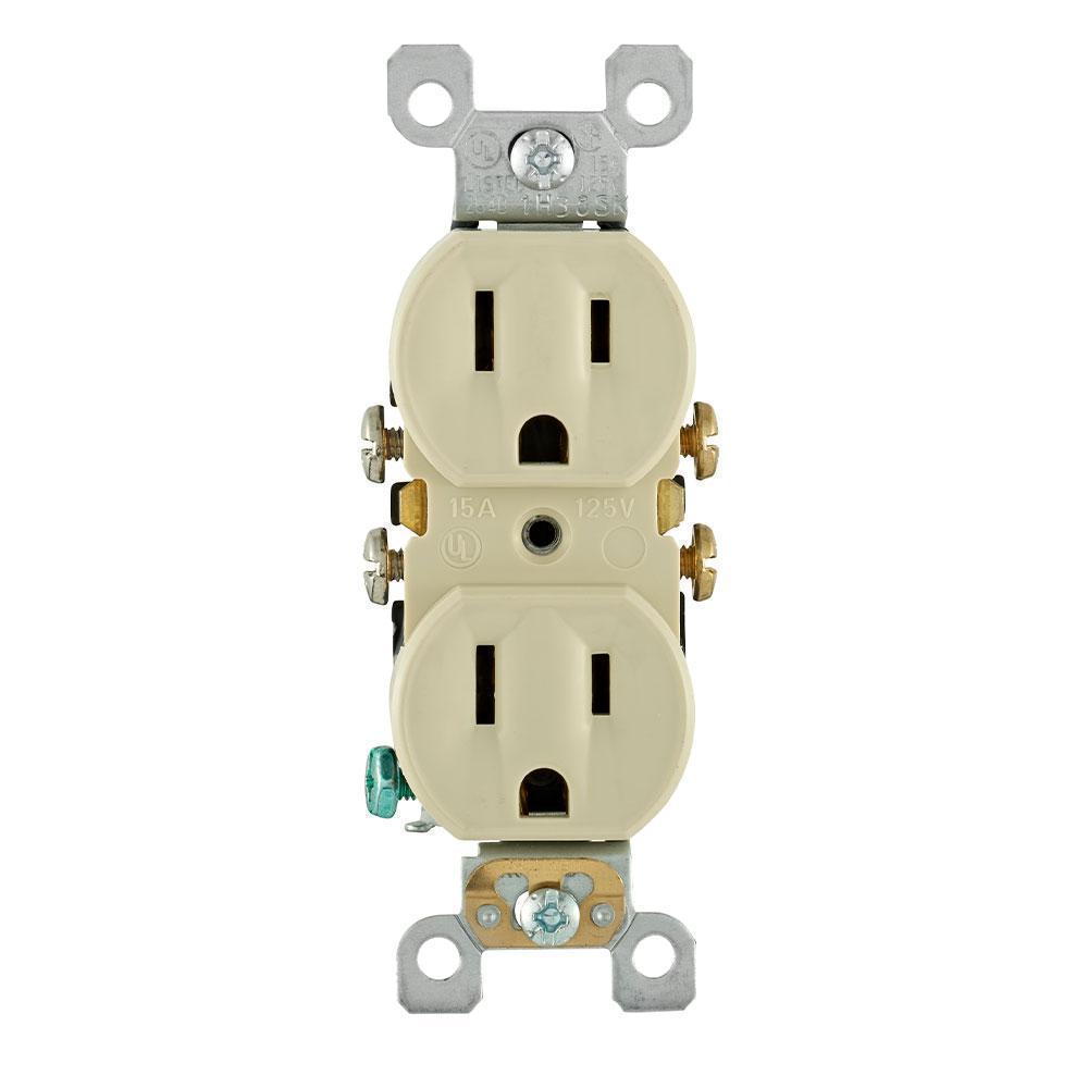 Leviton 5320-SI - Straight Blade Receptacles