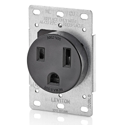 Leviton 5374-S00 - Straight Blade Receptacles