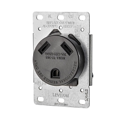 Leviton 7313-S00 - Straight Blade Receptacles