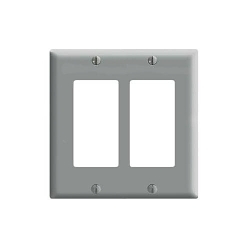 Leviton 80409-GY - Combination Wallplates