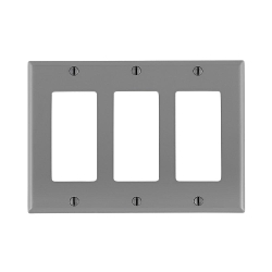 Leviton 80411-NGY - Combination Wallplates