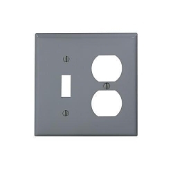Leviton 80705-GY - Combination Wallplates