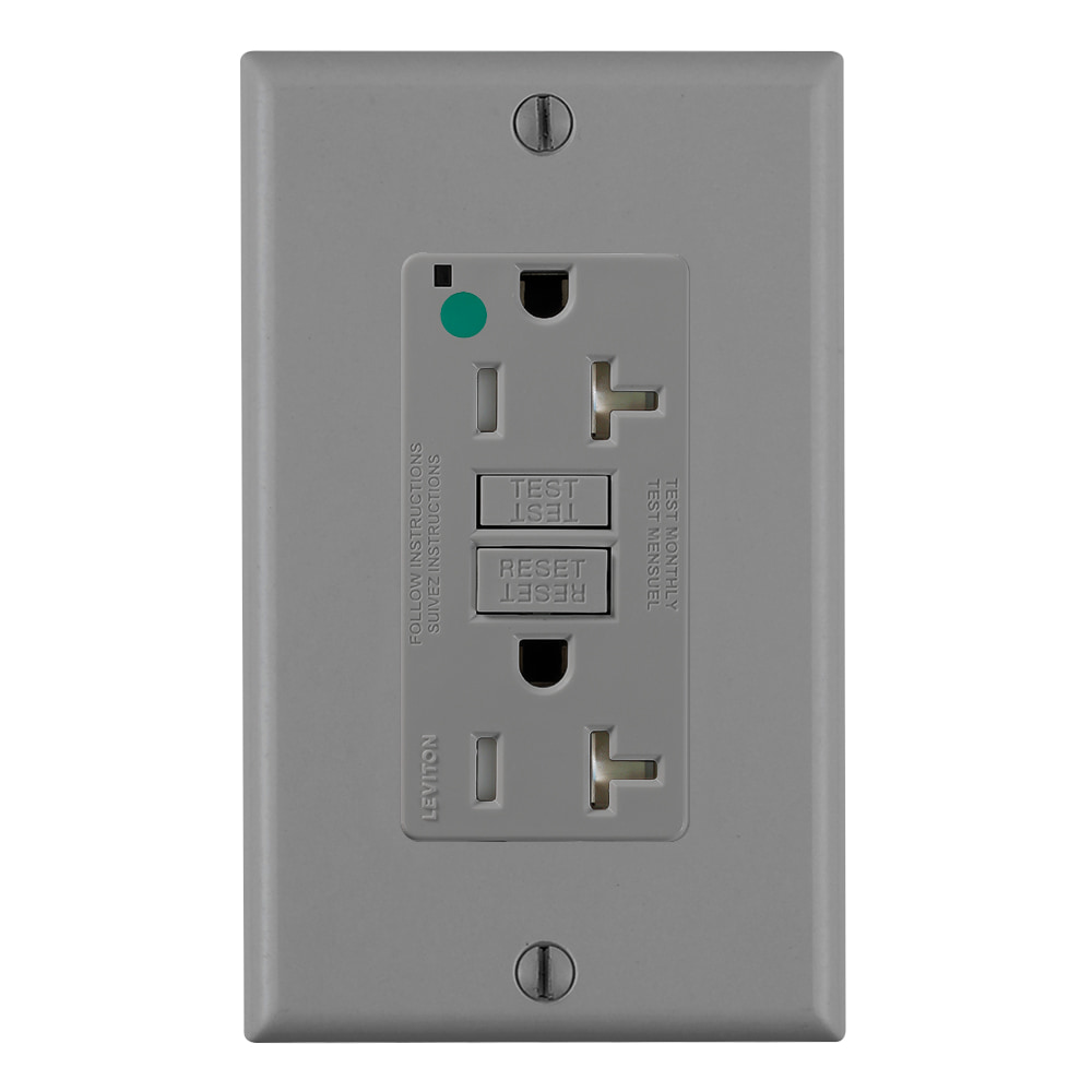 Leviton GFTR2-HGG - Electrical Receptacles