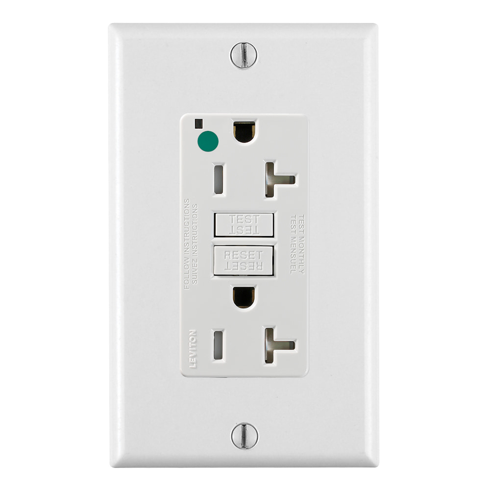 Leviton GFTR2-HGW - Electrical Receptacles
