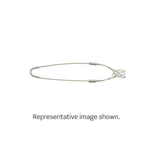 Leviton L7987 Bus Drop Duty Closed Single Weave Single U Eye Cable Support Grip, 1900 lb Breaking Strength, 0.96 to 1.25 in Cable, Bronze, TiN Coated