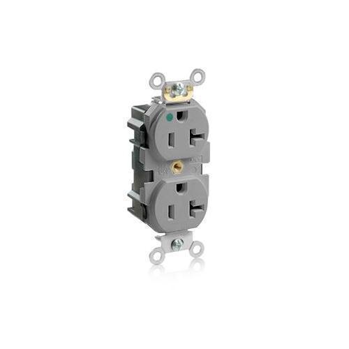 Leviton M8300-HGY - Straight Blade Receptacles