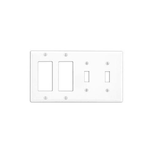 Leviton P2262-W - Combination Wallplates