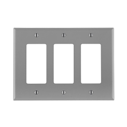 Leviton PJ263-GY - Combination Wallplates