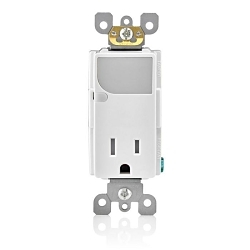 Leviton T6525-W - Straight Blade Receptacles