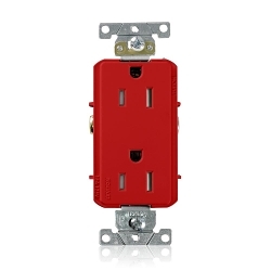 Leviton TDR15-R - Straight Blade Receptacles