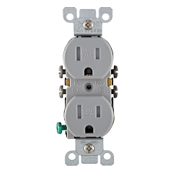 Leviton W5320-T0G - Straight Blade Receptacles