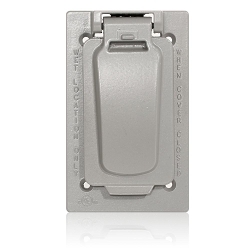 Leviton WM1VF-GY - Electrical Receptacles