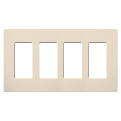 Lutron CW-4-LA - Combination Wallplates