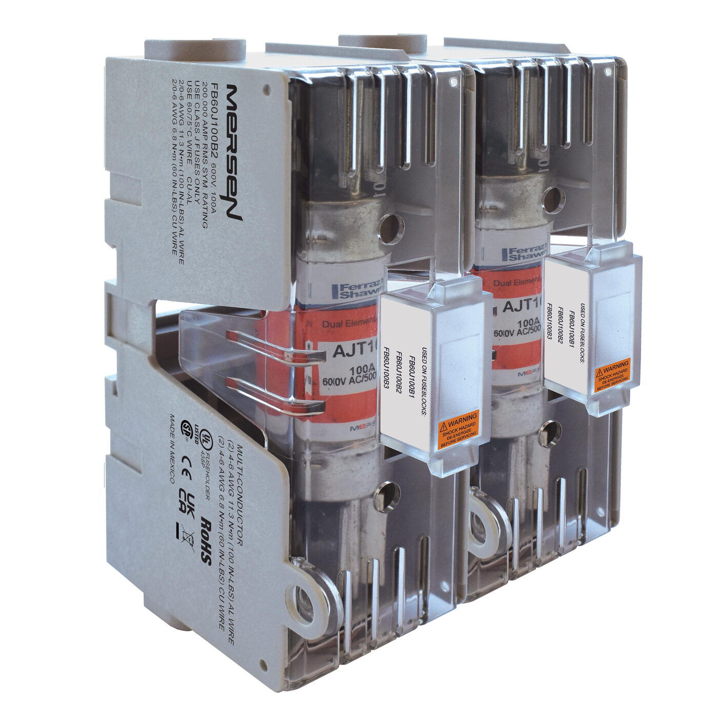 Mersen FB60J100B2 - Fuses & Fuse Holders