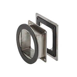 nVent Hoffman F44WSCSS Hoffman F44WSCSS F22 Regular Swivel Nipple, For Use With 4 x 4 in NEMA 4X Stainless Steel Feed-Through Wireway, 304 Stainless Steel