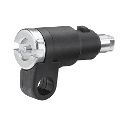nVent Hoffman GPDLOCK3MM Hoffman FUSION G7TM GPDLOCK3MM A4GY Double Bit Padlock Insert, For Use With FUSION G7TM Type 4/12 Wall Mount Enclosures, Plastic, Zinc Plated