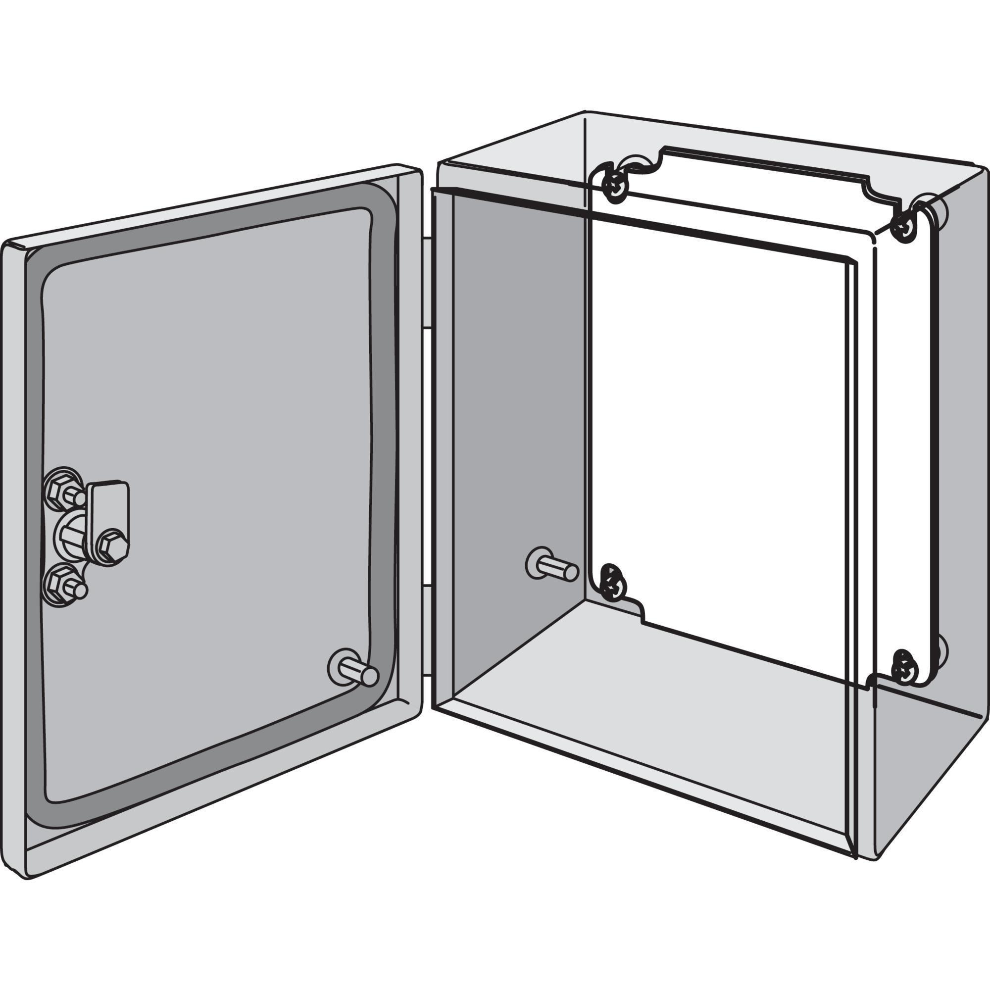 nVent Hoffman LP2060G - Wall-Mount Enclosures