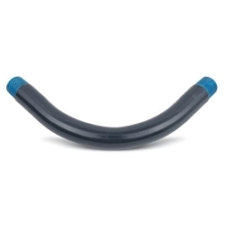 Ocal ELL330-G OCAL-BLUE® ELL330-G Standard Radius Straight End Conduit Elbow, 3 in Trade, 30 deg, Steel, Hot Dipped Galvanized