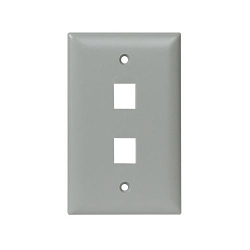 On-Q WP3402-GY - Combination Wallplates