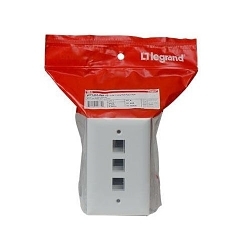 On-Q WP3403-WH - Combination Wallplates
