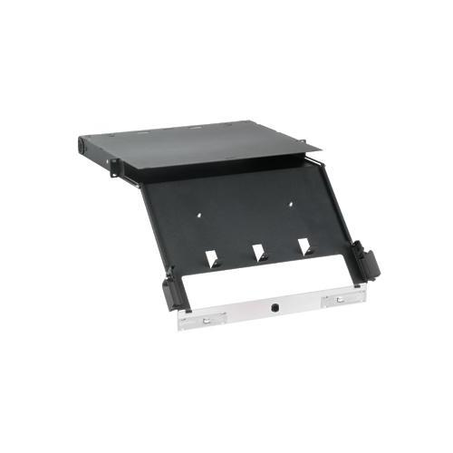 Panduit FCE1U Opticom® QuickNetTM FCE1U 1RU Fiber Cassette Enclosure, 4 Ports, Steel