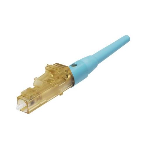 Panduit FLCSMCXAQY OptiCam® 10GigTM FLCSMCXAQY Fiber Optic Connector, Keyed LC Simplex Connector, 10Gig TM OM3/OM4 Multi-Mode Fiber, 900 um Tight Buffered Fiber, Pre-Polished Zirconia Ferrule