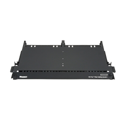 Panduit FLEX1U06 HD FlexTM FLEX1U06 1RU Fiber Optic Enclosure, 6 Ports, Steel/Plastic