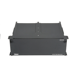 Panduit FLEX4U06 HD FlexTM FLEX4U06 4RU 6-Port Fiber Optic Enclosure, Steel/Plastic