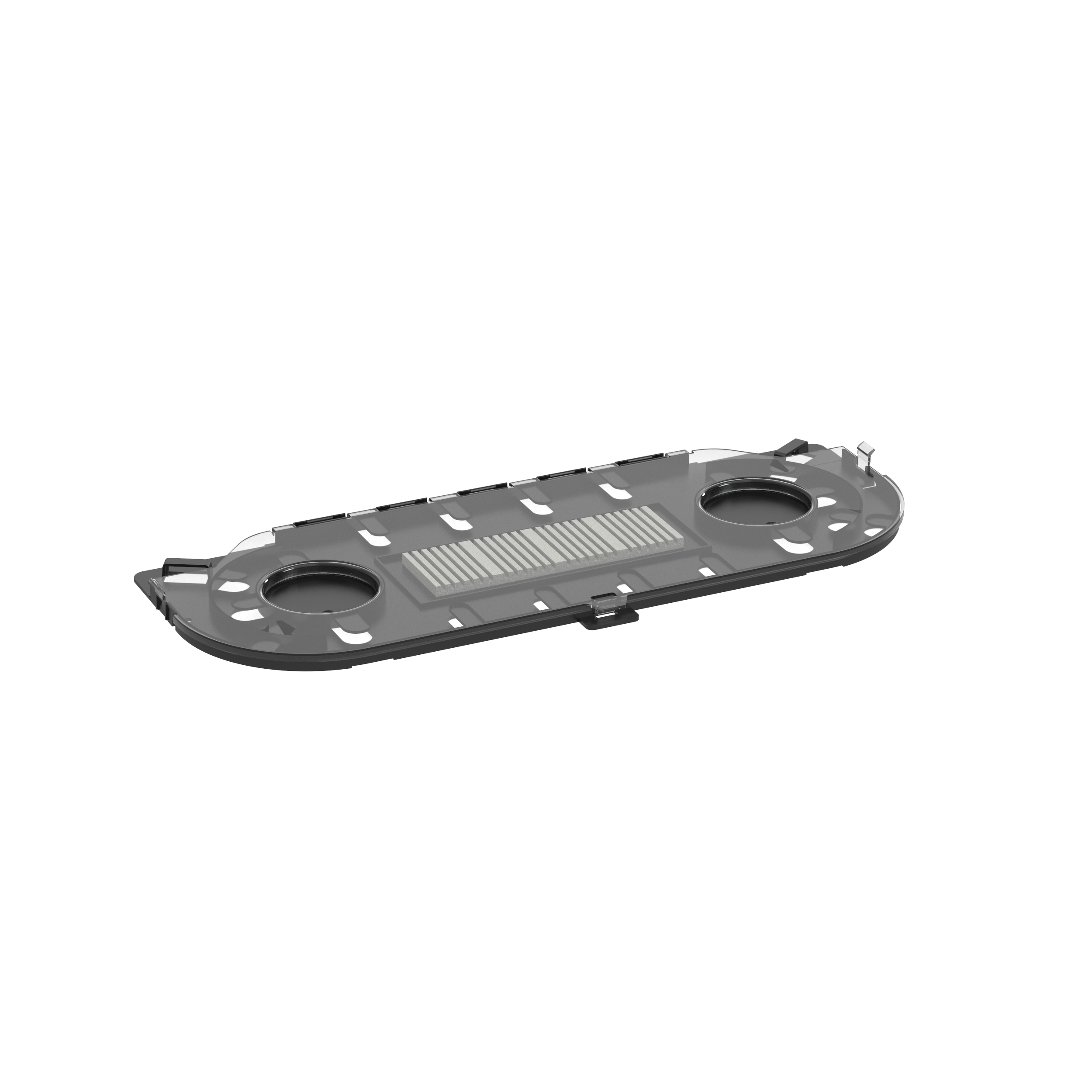 Panduit FOSMF Opticom® FOSMF Fusion Fiber Optic Splice Module With (4) Fusion Splice Chips, 24-Port Grid Label, 24 Fiber, For Use With Panduit Opticom® FCEU or FRMEU Series Rack Mount Fiber Enclosure, OS2, OM1, OM2, OM3/OM4 Fiber and Factory Terminat