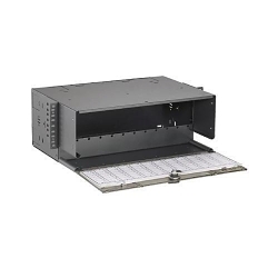 Panduit FRME4 Opticom® QuickNetTM FRME4 Fiber Optic Enclosure, 12 Ports, Steel