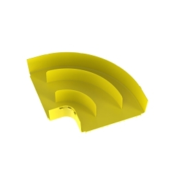 Panduit FRRA12X4LYL - Channels & Struts