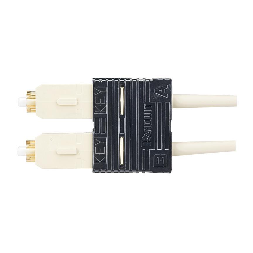Panduit FSC2DMC6EI OptiCam® FSC2DMC6EI Fiber Optic Connector, SC2 Duplex Connector, 62.5/125 um OM1 Multi-Mode Fiber, 900 um Buffered, Zirconia Ceramic Ferrule