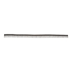 Panduit FSD78-8-DSL0 Pan-TermTM FSD78-8-DSL0 Type FSD On-Strip Single Insulated Wire Ferrule, 16 AWG Stranded Conductor, 0.6 in L, Copper, Black